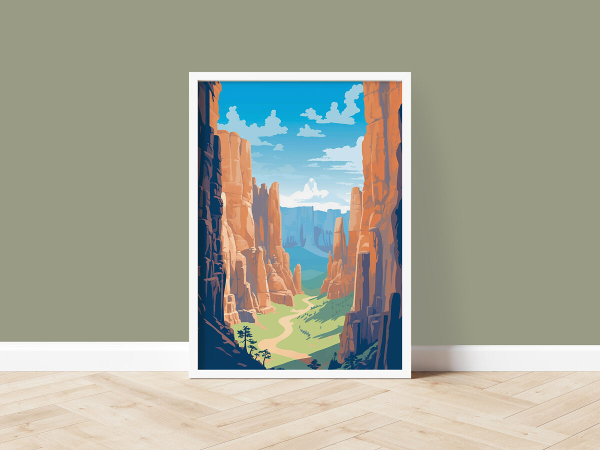 Utah's Bryce Canyon mockup photo