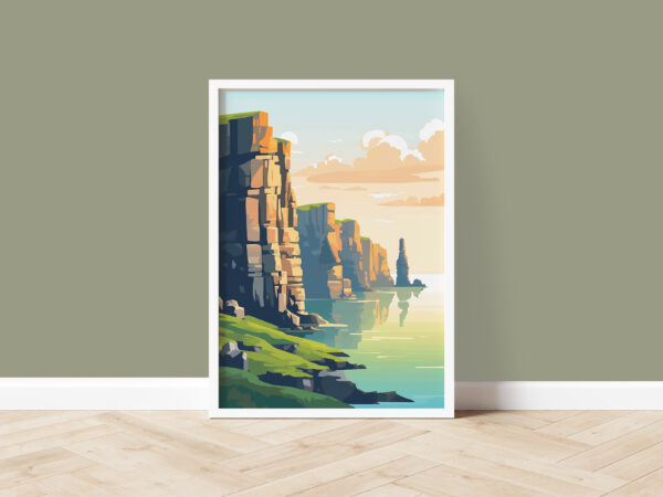 Ireland's Cliff of Moher mockup photo