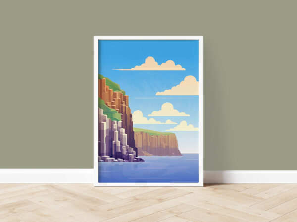 Irelands Giant's Causeway mockup photo